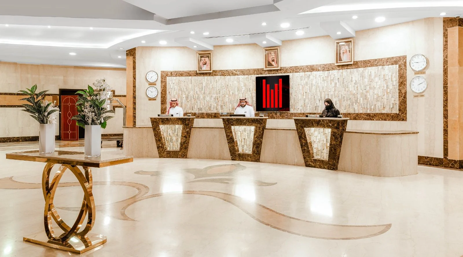 غرف فندقية مريحة ومكيفة لمعتمري الرياض